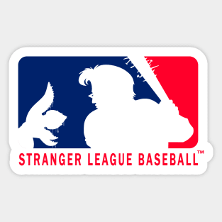 Stranger League Baseball Sticker